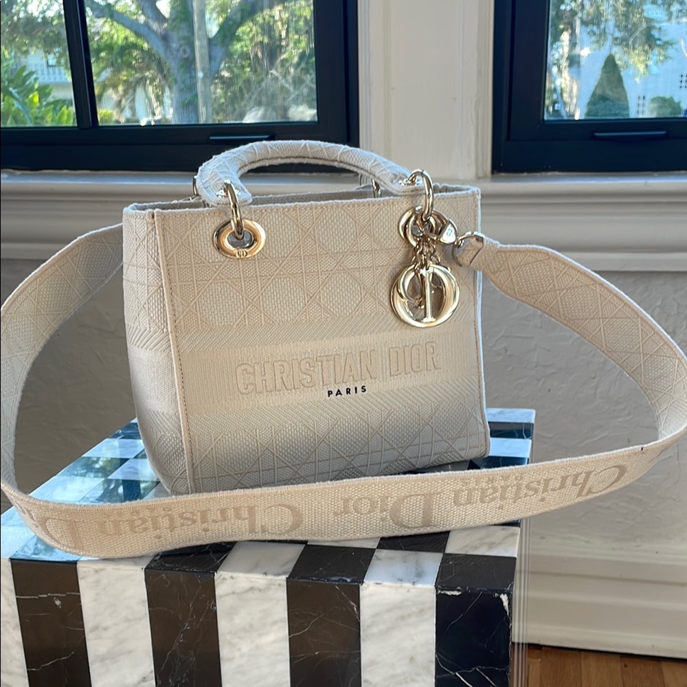Dior Beige Tote Bag